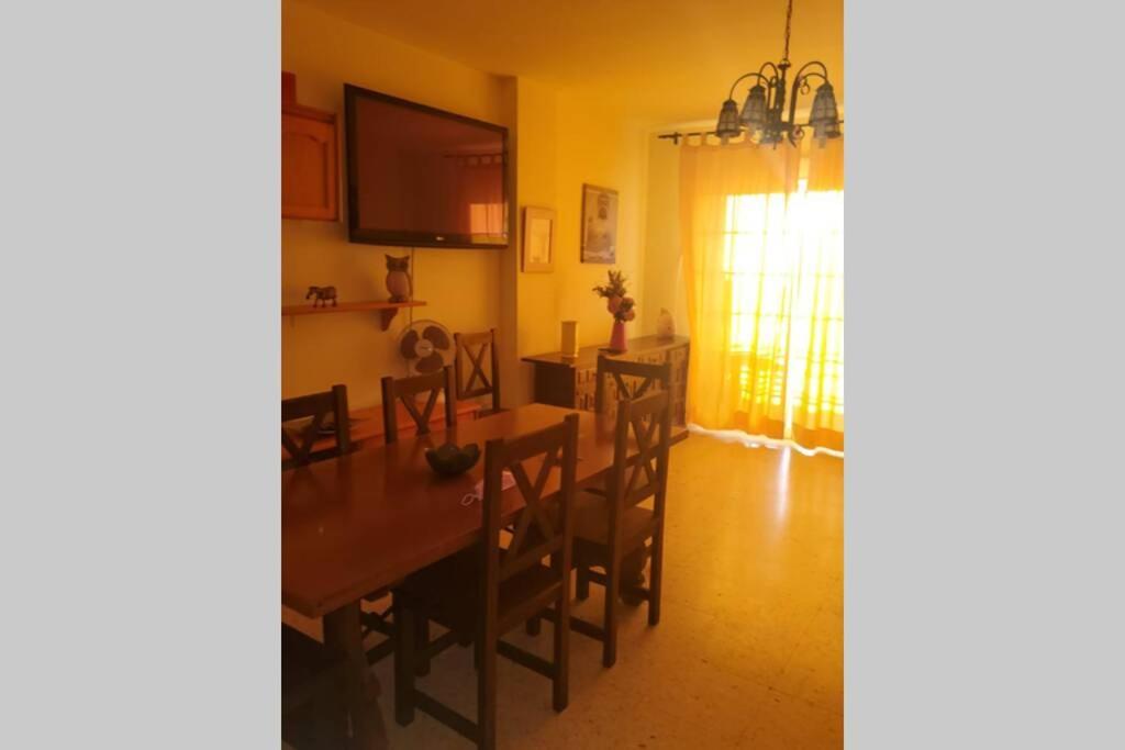 Espacioso Piso En Residencial Con Gran Piscina El Puerto de Santa Maria Ngoại thất bức ảnh